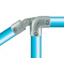 SWIVEL ELBOW - key clamp handrail fitting